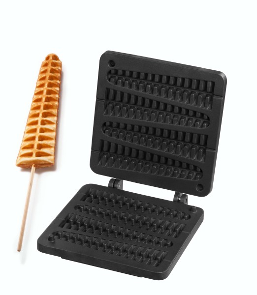 Lolly am Stiel Backplattensatz - für Backsystem & Thermocook, antihaftbeschichtetes Aluminium
