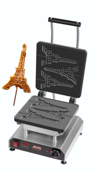 Neumärker Waffeleisen Thermocook® inkl. Eiffelturm Wechselplatten