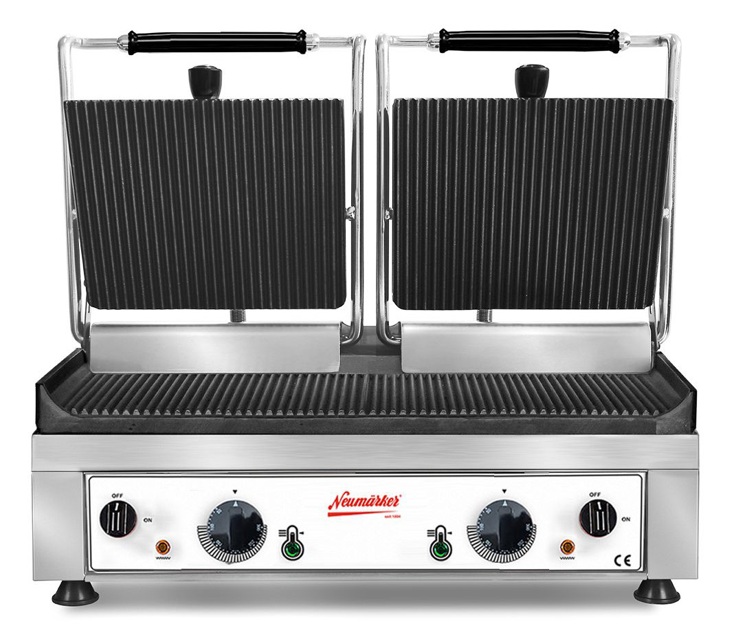 Gastronomie Kontaktgrill KG2735GG Toaster Tischgrill Multigrill 2,5 kW