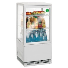 Neumärker Kühlvitrine 58 Liter weiß