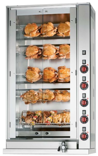 Hähnchengrill E-15 P-S5 für 15 Hähnchen Neumärker 05-71021