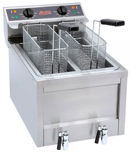 Fritteuse Dual 2x 8 Liter