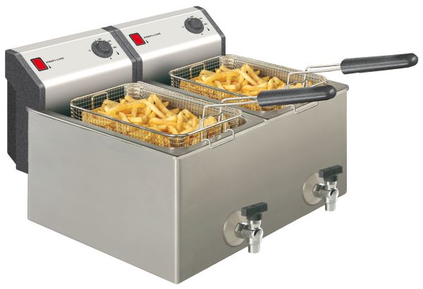 Neumärker Elektro-Fritteuse 2 x 8 Liter 00-00149