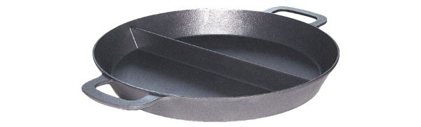 Neumärker Großraumpfanne - Ø 50 cm mit 2-Teilung 00-00524