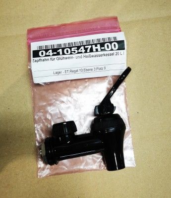 Zapfhahn für Glühwein- und Heißwasserkessel 20 L Neumärker 05-10547N