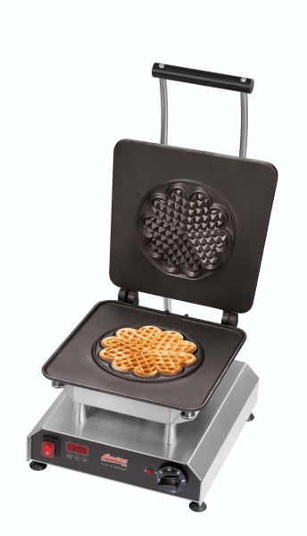 Neumärker Waffeleisen Thermocook® inkl. Kleine Herzwaffel Wechselplatten